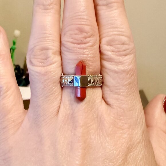 Bomb Party Ring Desert Queen Collection RBP 3828 "Desert Princess" Size 8 - Picture 2 of 3